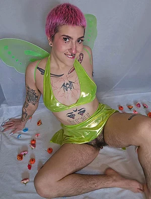 This hairy fairy has a special task for your tongue!