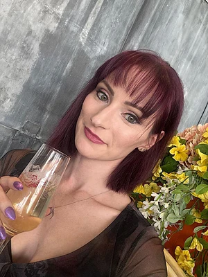 Flowers and Prosecco