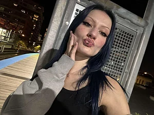 Blowing you... a kiss