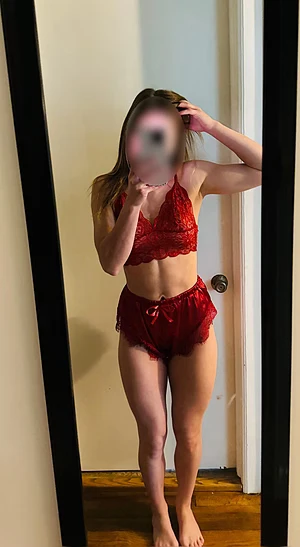 love a matching red set