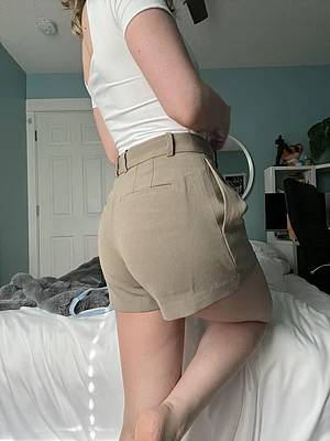 does my butt look good in these shorts be honest
